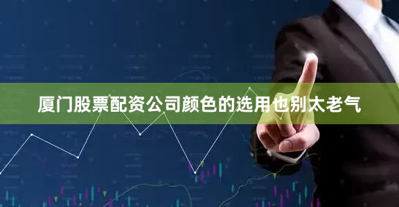 厦门股票配资公司颜色的选用也别太老气