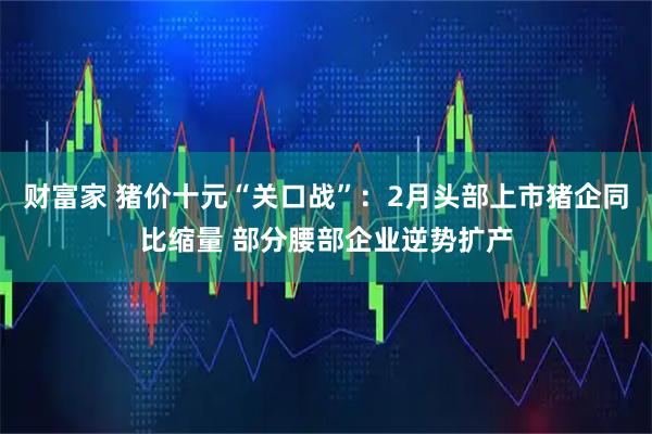 财富家 猪价十元“关口战”：2月头部上市猪企同比缩量 部分腰部企业逆势扩产