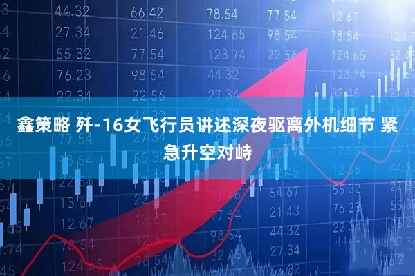 鑫策略 歼-16女飞行员讲述深夜驱离外机细节 紧急升空对峙