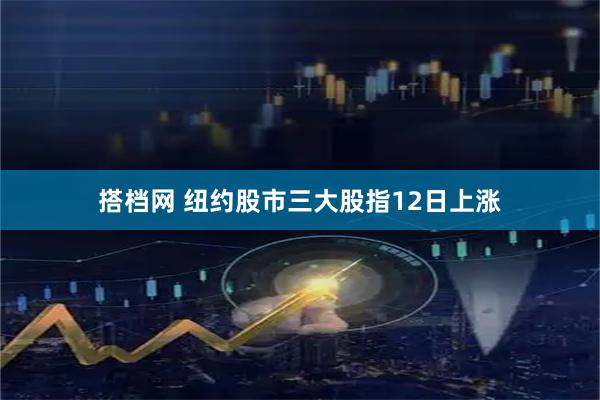 搭档网 纽约股市三大股指12日上涨